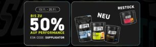 Tot 50% korting op ESN Performance promotie