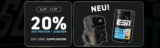 ESN promotie met 20% korting op Protein en Kleding & Accessoires